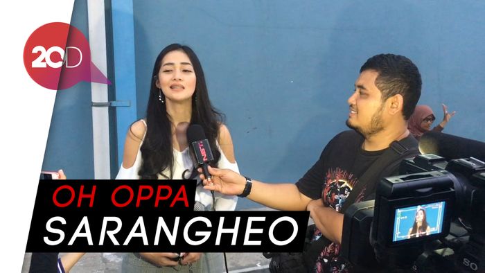 Bahagianya Gracia Indri Ketemu Cha Eun Woo