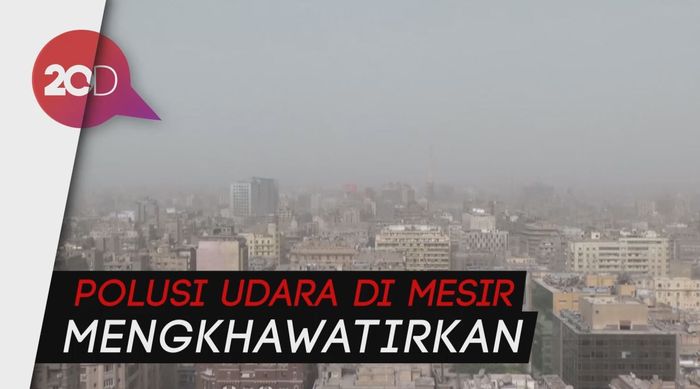 Mengkhawatirkan, Kairo Kota Paling Tercemar Kedua di Dunia