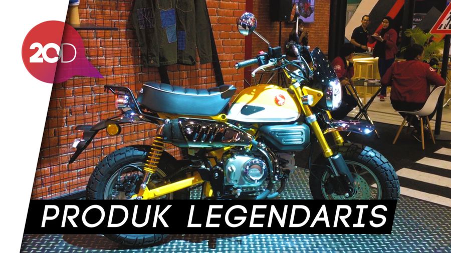 Si Mungil Honda Monkey Tebar Pesona di IMOS 2018