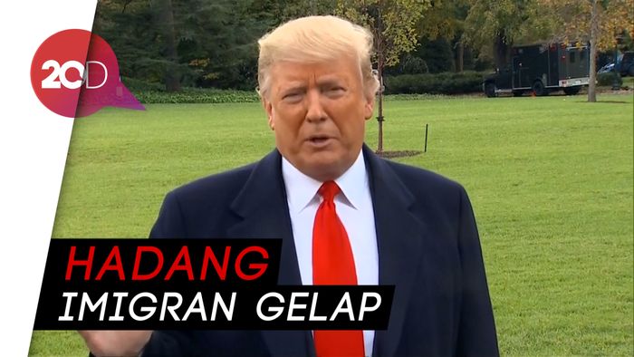 Trump Kirim 15 Ribu Tentara ke Perbatasan Halau Imigran