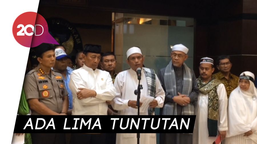 Perwakilan Aksi Bela Tauhid Bertemu Wiranto, Ini Tuntutannya