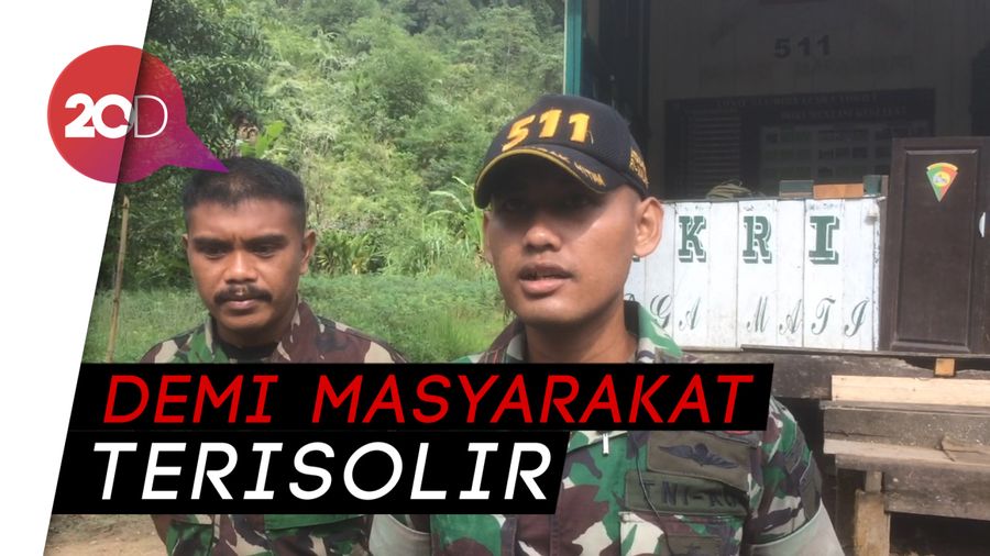 Suka-Duka TNI Penjaga Perbatasan