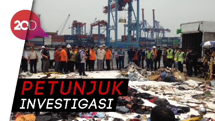 Tim SAR Gabungan Serahkan Puing Lion Air JT 610 ke KNKT