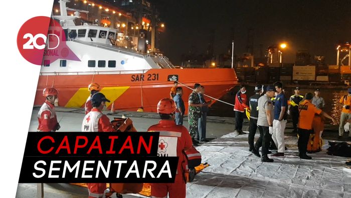 Hari ini Basarnas Dapati Roda Pesawat dan 31 Kantong Jenazah