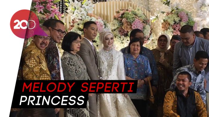 Melihat Kembali Resepsi Pernikahan Melody Eks JKT48