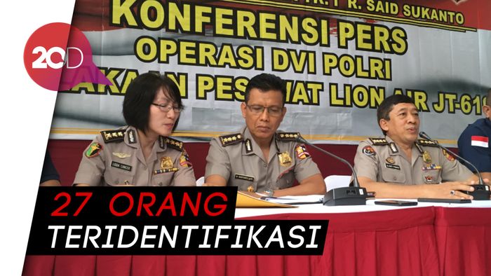 13 Jenazah Lion Air JT 610 Teridentifikasi, Berikut Datanya...