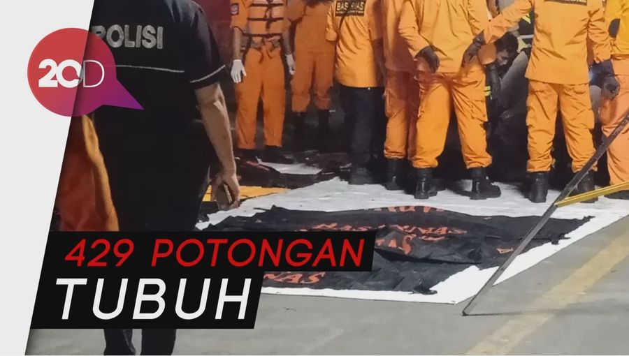  8 Hari Evakuasi Lion Air, RS Polri Terima 137 Kantong Jenazah