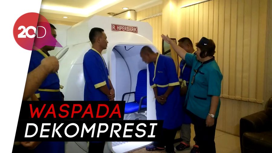 Penyelam Pencari Lion Air Diminta Ikuti Terapi Hiperbarik!