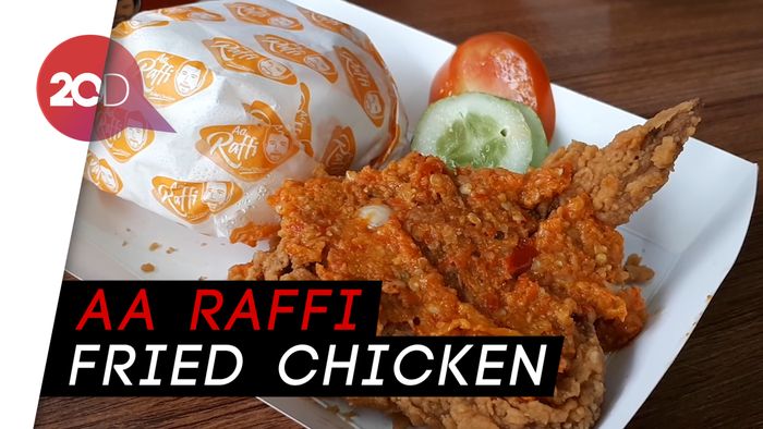 Raffi Ahmad Jualan Fried Chicken, Enak Nggak Ya?