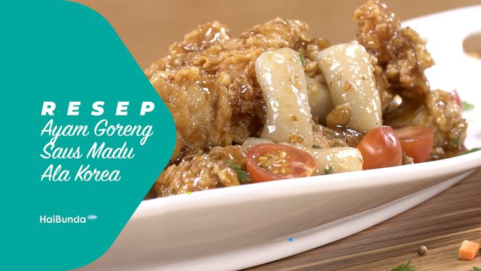 Resep Ayam Goreng Saus Madu Ala Korea