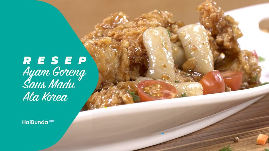 Resep Ayam Goreng Saus Madu Ala Korea
