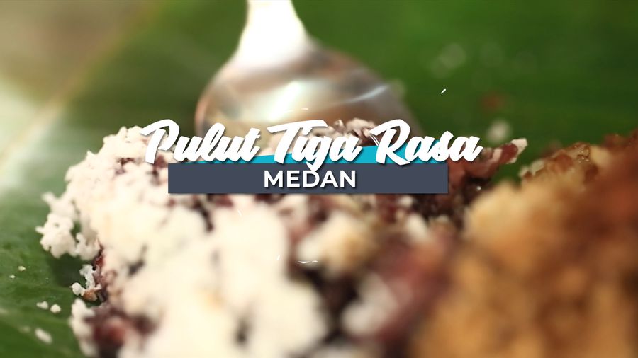 Pulut Tiga Rasa, Medan