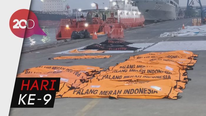 Tim SAR Sudah Evakuasi 184 Kantong Jenazah dari Perairan Karawang