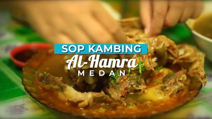 Menikmati Kuliner Malam Sop Kambing Al-Hamra di Medan