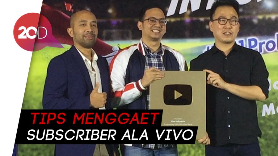 Capai 1 Juta Subscriber, Vivo Indonesia Boyong Penghargaan
