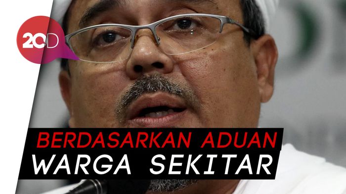 Habib Rizieq Sempat Ditahan Terkait Bendera Mirip ISIS 