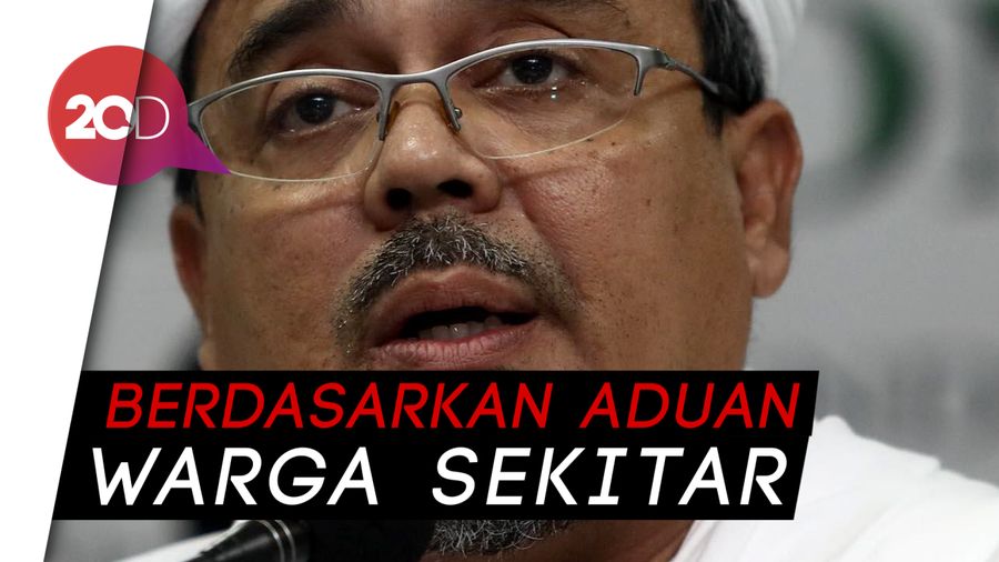 Habib Rizieq Sempat Ditahan Terkait Bendera Mirip ISIS 