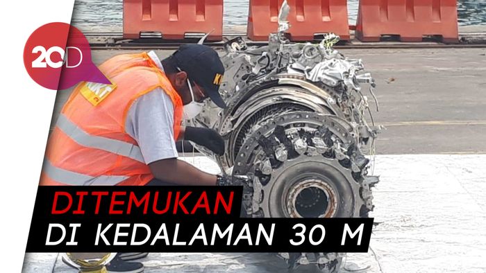 Tim Berhasil Bawa Turbin Lion Air PK-LQP ke Tanjung Priok
