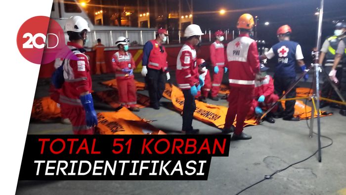  186 Kantong Jenazah Korban Lion Air Sudah Diterima RS Polri