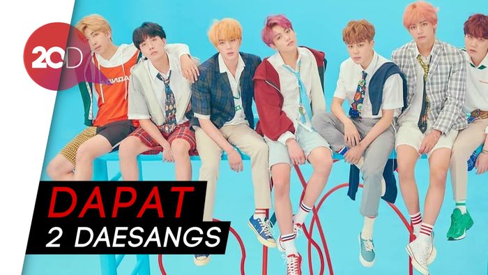 BTS Boyong 5 Penghargaan di 2018 MBC Plus X Genie Music Awards