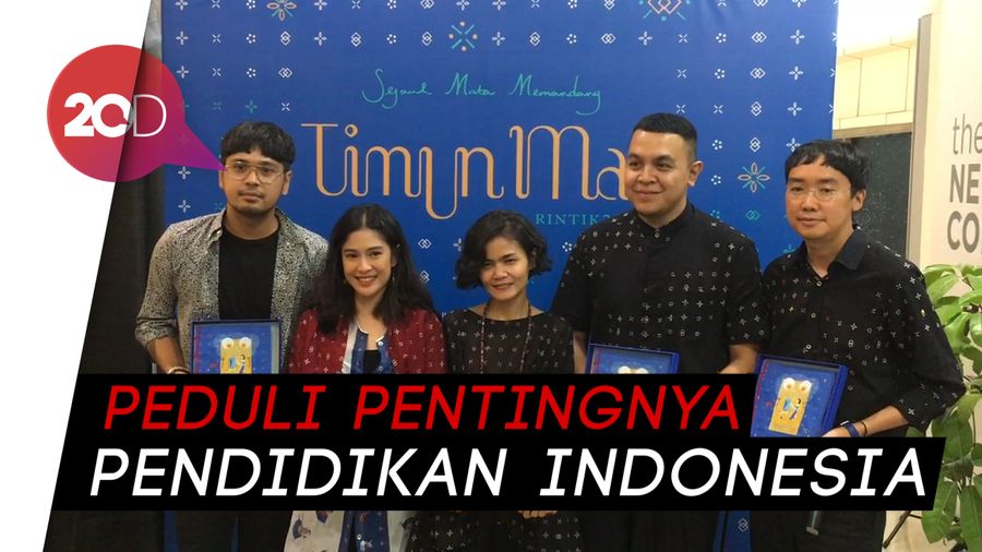 Dian Sastro dan Tulus Terjun ke Organisasi Peduli Pendidikan