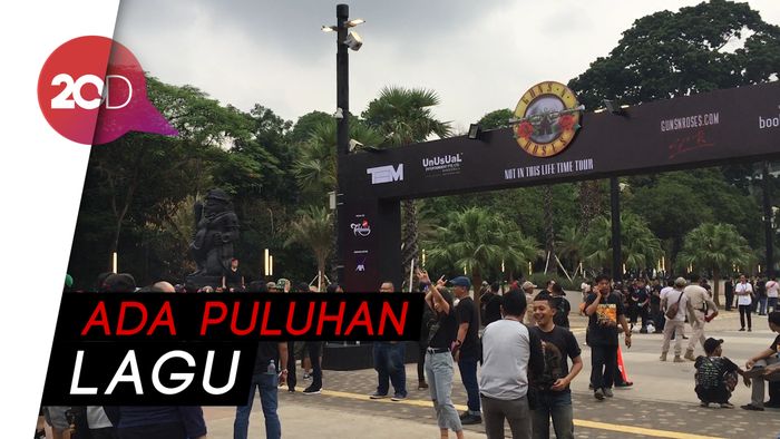 Ini Bocoran Lagu yang Akan Dinyanyikan Guns N Roses di Konsernya