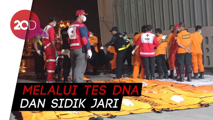 Malam Ini, 20 Jenazah Berhasil Diidentifikasi Tim DVI Polri