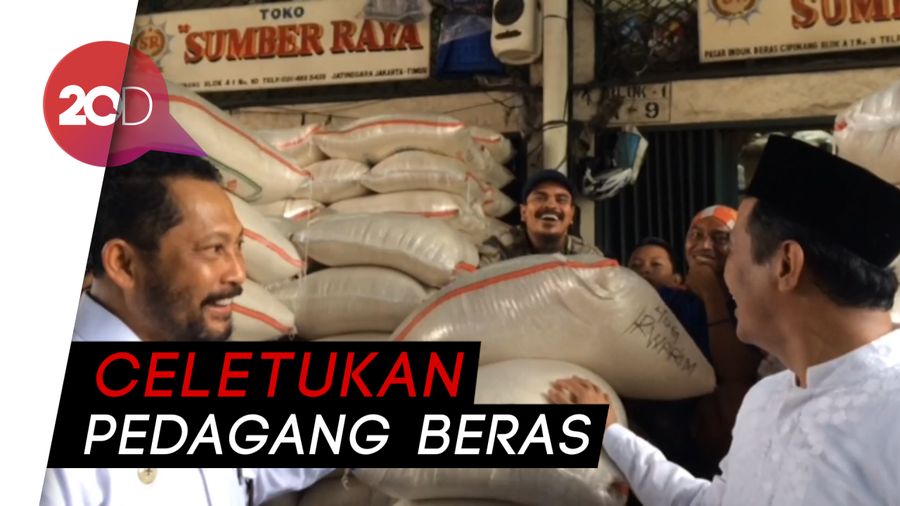 Mentan dan Buwas Diceletuki Pedagang soal Mahalnya Harga Beras