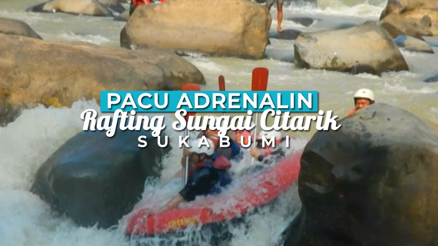 Yuk, Rafting di Sungai Citarik