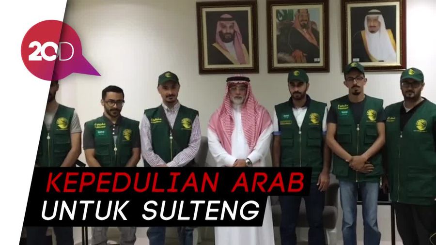 Saudi Gelontorkan 370 Ton Sembako untuk Korban Gempa Sulteng
