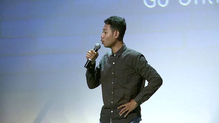 Lucunya Peserta Asal Tangerang Rizkan Fajri 