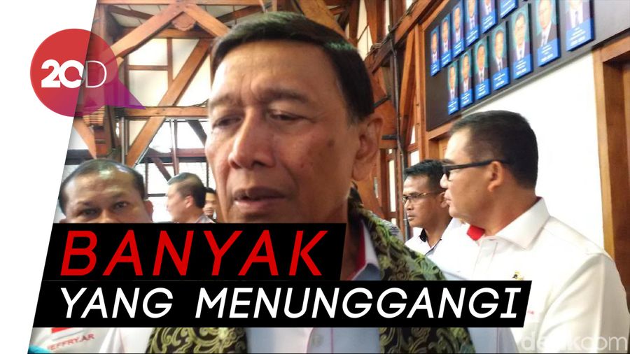 Wiranto Bahas Pembakaran Bendera HTI Bareng Pimpinan Ormas