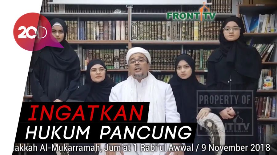 Habib Rizieq Sebut Polisi Saudi Marah Karena Foto Pemeriksaannya Tersebar