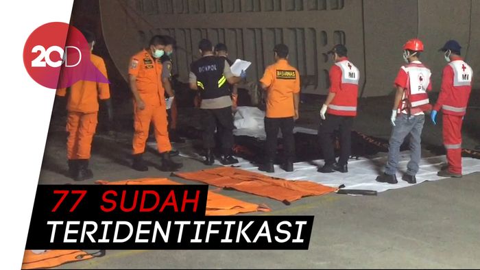 Sudah 196 Kantong Jenazah Korban Lion Air Diserahkan ke RS Polri