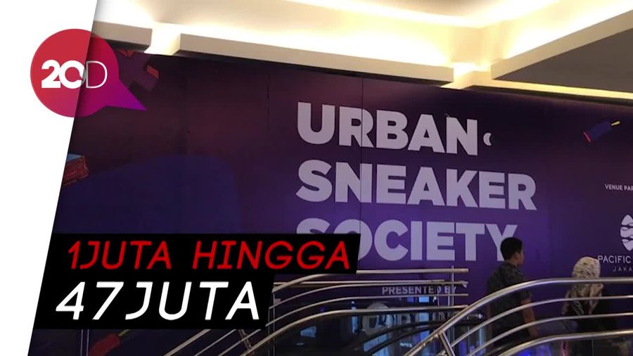 Berburu Sepatu Puluhan Juta di Urban Sneaker Society