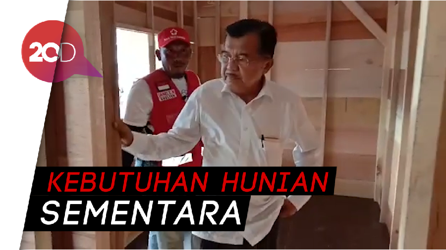 JK Kembali Cek Penanganan Bencana Palu