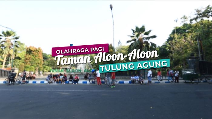 Ikon Kota Tulungagung, Taman Aloon-aloon.