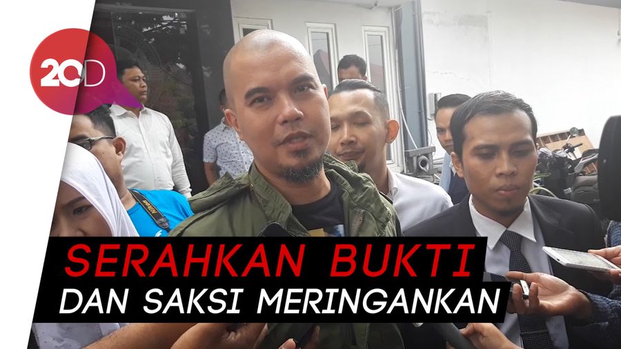 Ditemani Dul, Ahmad Dhani Datangi Polda Jatim 