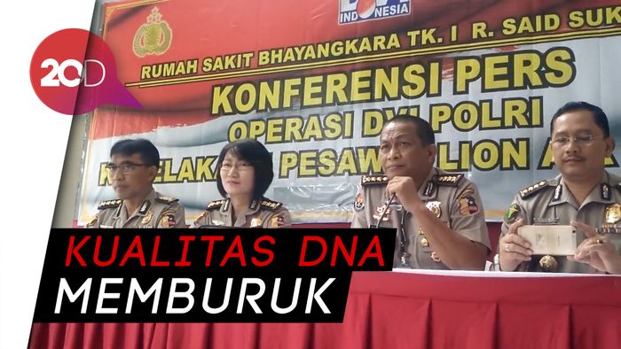 Ini Kendala Tim DVI Saat Mengidentifikasi Korban Lion Air
