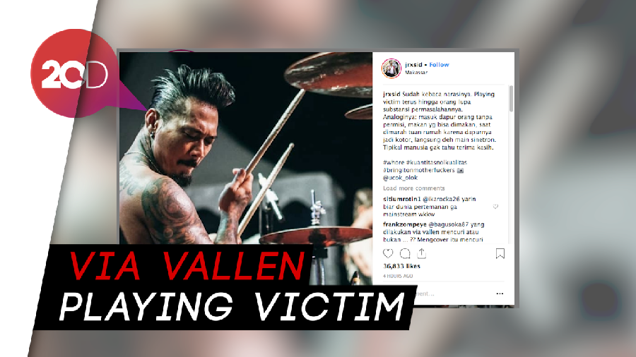 Jerinx SID Ogah Minta Maaf Balik ke Via Vallen
