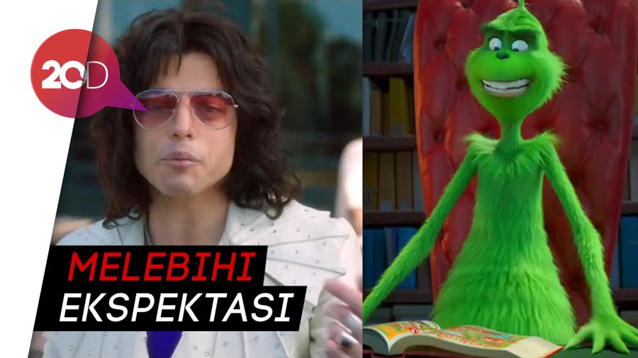 Geser Bohemian Rhapsody, The Grinch Puncaki Box Office 