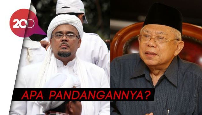 Sosok Habib Rizieq di Mata KH Ma’ruf Amin