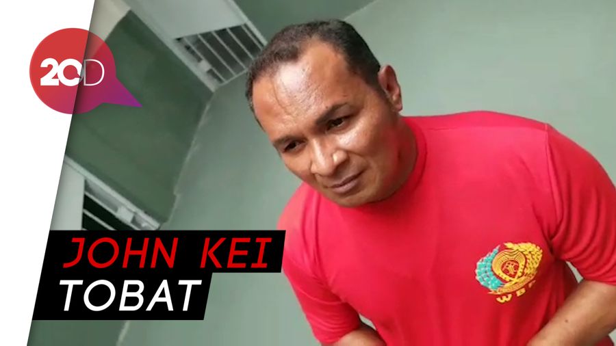 Ujung Pertobatan John Kei di Sel Khusus Nusakambangan