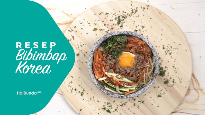 Resep Bibimbap Korea