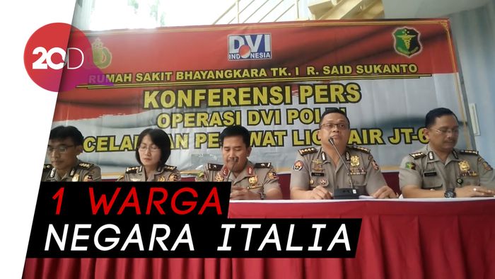 3 Jenazah Korban Lion Air Teridentifikasi, Termasuk 1 WNA