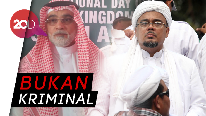 Dubes Saudi: Rizieq Cuma Diperiksa soal Bendera di Saudi