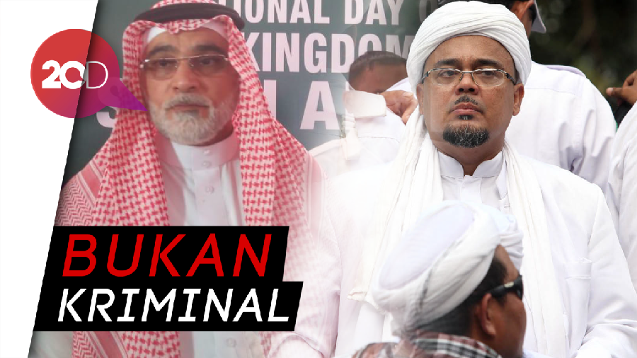 Dubes Saudi: Rizieq Cuma Diperiksa soal Bendera di Saudi