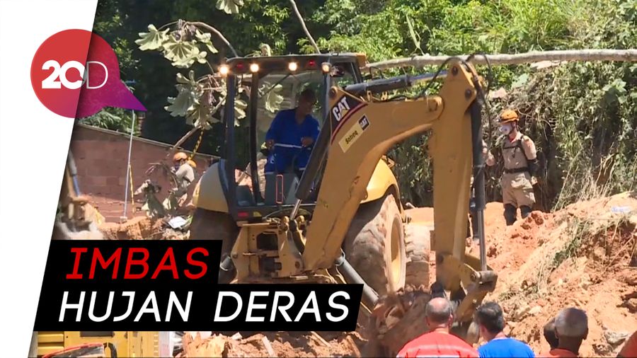 Permukiman di Brasil Tertimbun Longsor, 15 Orang Tewas