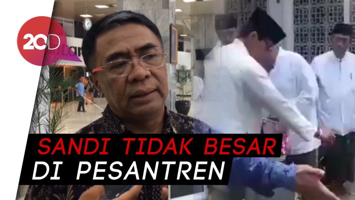 Sandi Langkahi Makam Pendiri NU, Gerindra: Bukan Prinsip Beragama