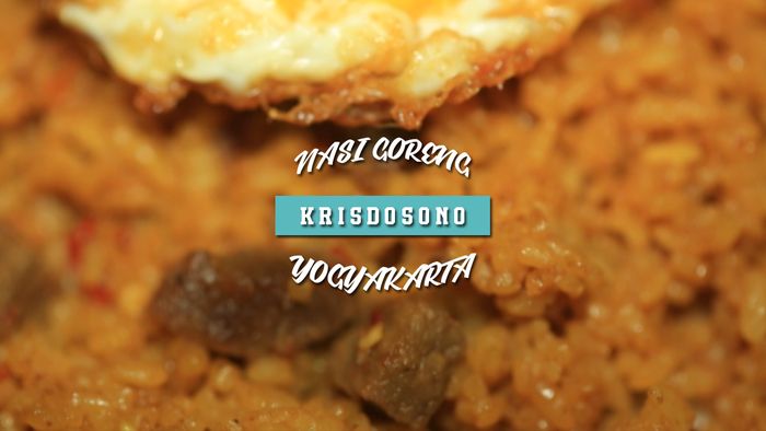 Sensasi Nasi Goreng Kridosono, Yogyakarta